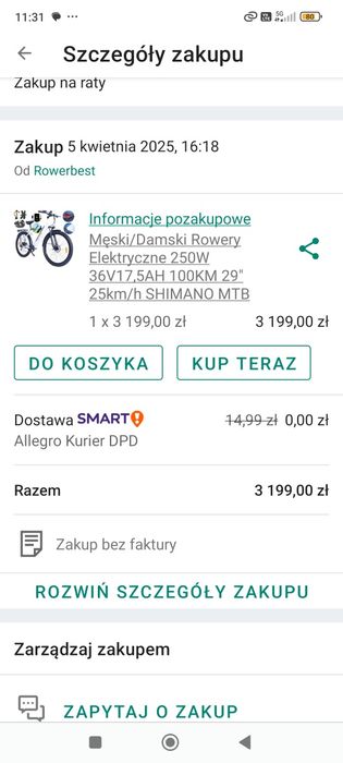 Rower elektryczny