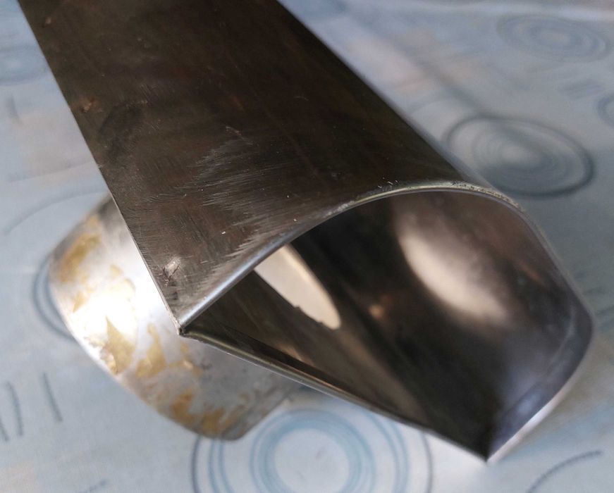 Chapéu fachada em inox