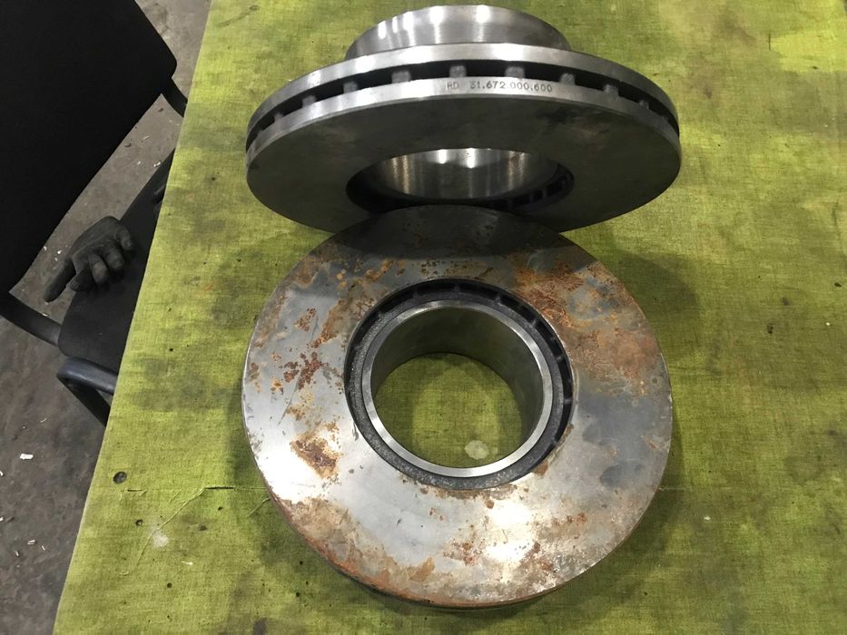 Диск тормозной MAN L2000 (RD 31.672.000.600)