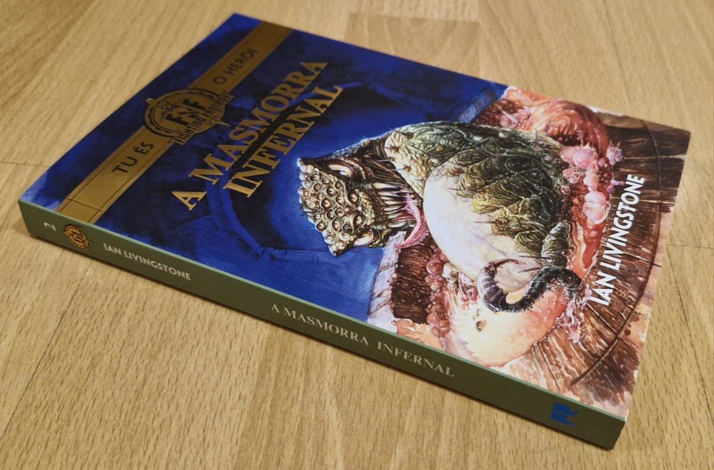 Masmorra Infernal da coleção Aventuras Fantásticas