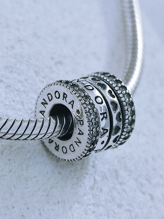 Charm's walec s 925 moduł ruchomy