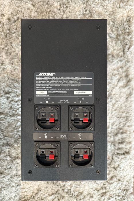 Bose acoustimass 5 com amplificador