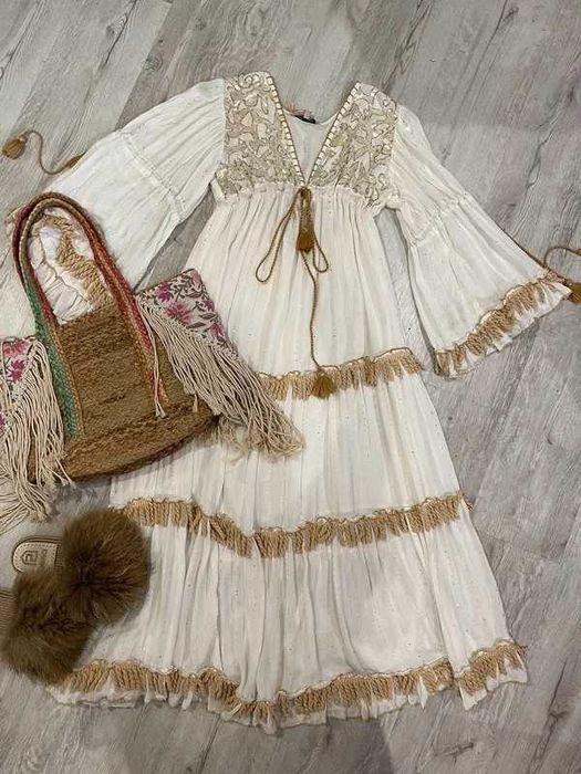 Sukienka maxi w stylu boho