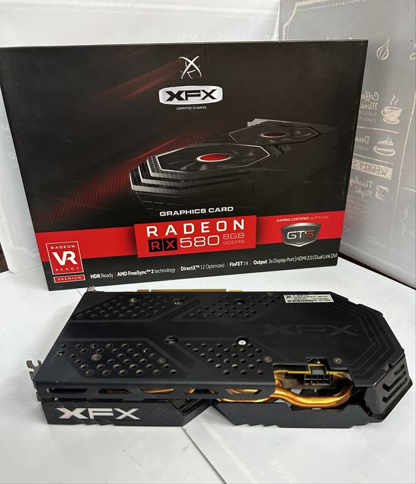 Відеокарта XFX AMD Radeon RX 580 8GB OC+ XXX Edition (RX580P8D VA.3)