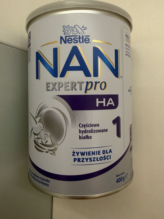 Nestlé NAN ExpertPro HA 1 400 g – nowe, nieotwierane