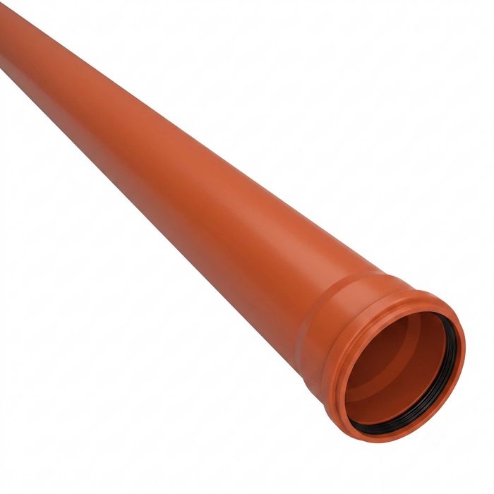 Rura PCV 160x3,2 mm SN2 – długość 300 cm (3 mb)