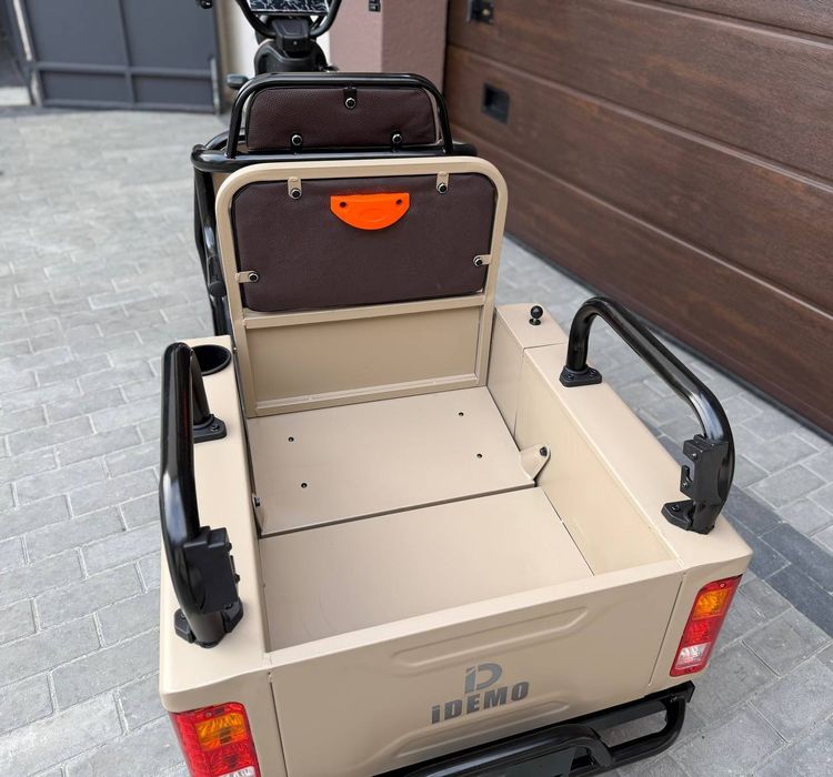 НОВИЙ Електротрицикл IDemo Trinity Shuttle 2.0 PRO 1500W