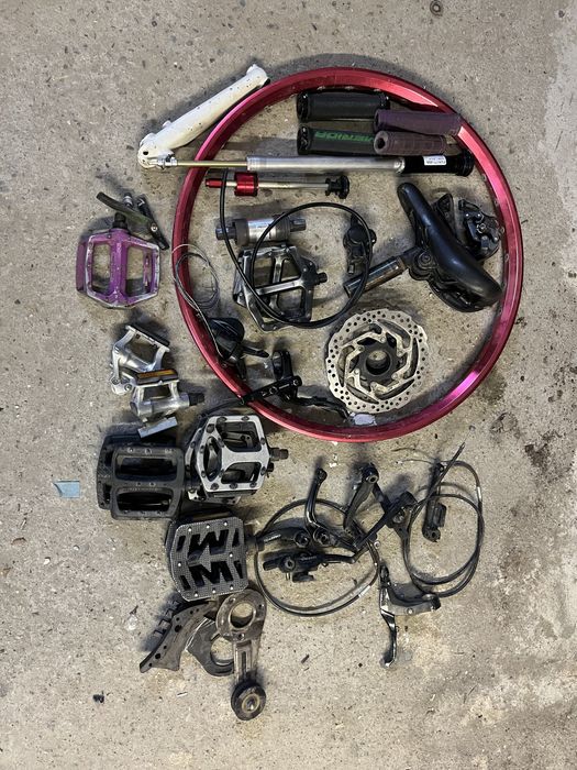 Części rowerowe mtb dirt streer bmx full