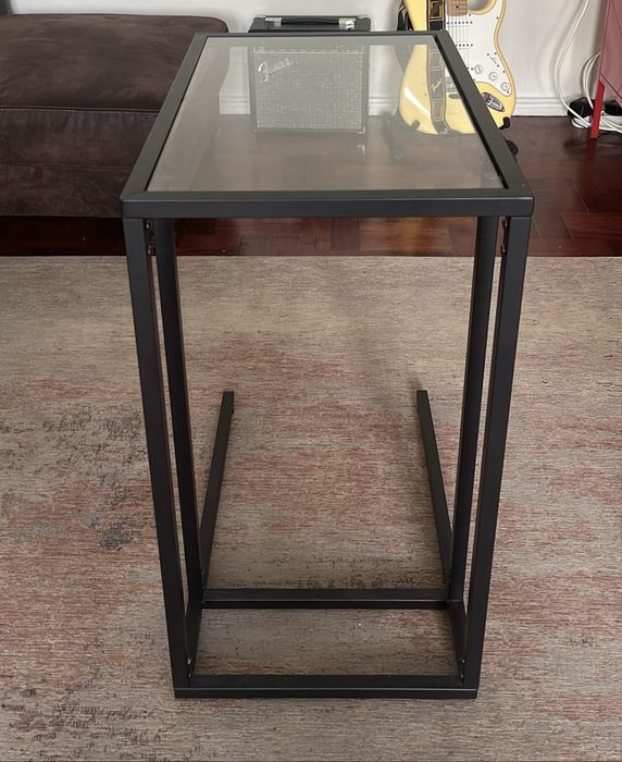 Mesa de apoio preta
