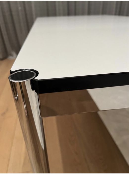 Komplet do biura: stol/biurko USM Haller 200x100, 8 krzesel USM