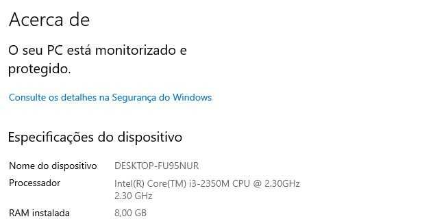 Portátil Barato Sony Vayo Branco i3 2.30GHz 8GB RAM