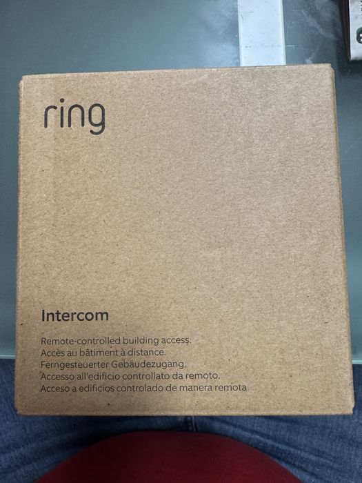 Ring intercom - Funciona com a Alexa novo em caixa selada
