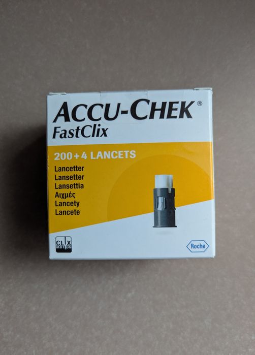 Ланцети accu-chek fastclix (модель 200+4) до 2027-07-26