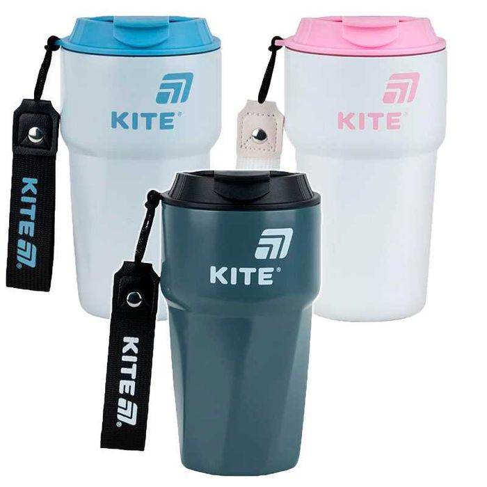Термокружка шкільна 450 мл Kite K25-1220