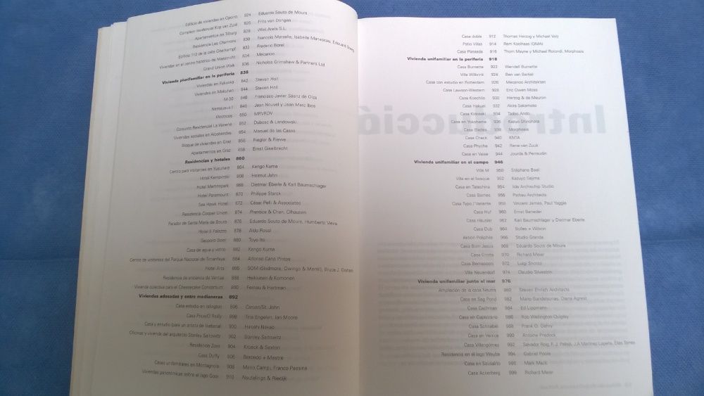 Atlas de arquitectura actual