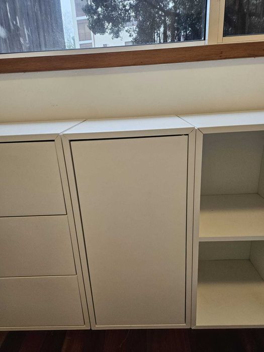 Combinacao de armarios modulares EKET, IKEA