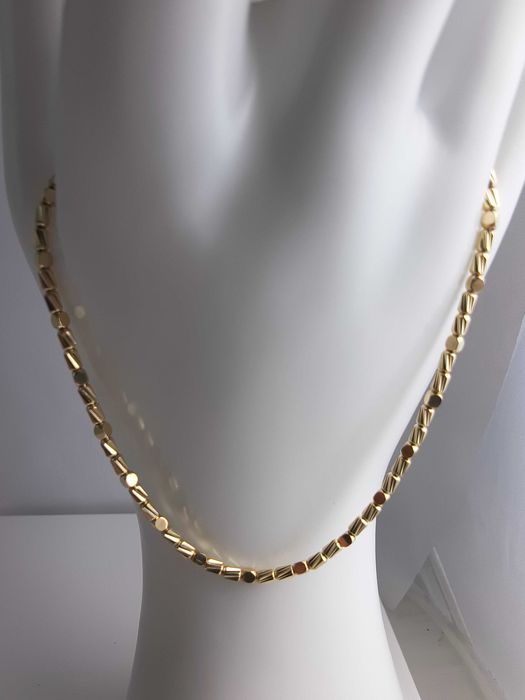 Złota kolia diamentowana pr. 585