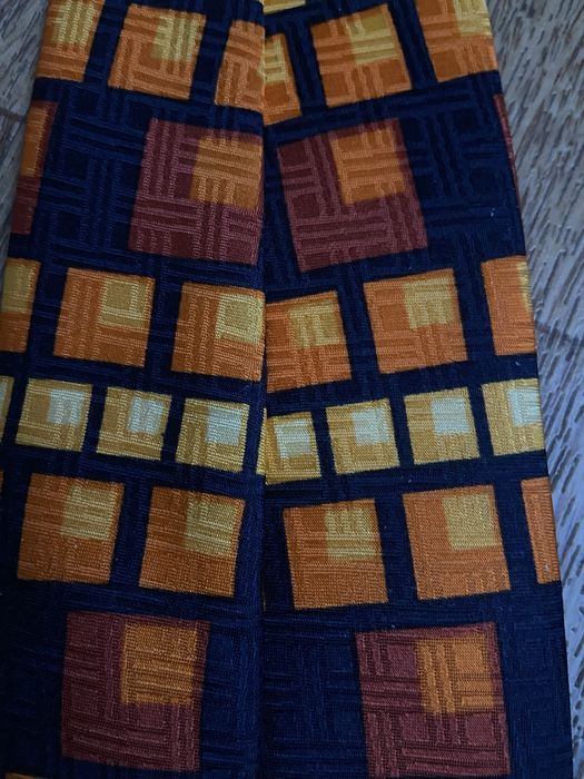 Вінтажна шовкова краватка від італійського бренду giorgio armani