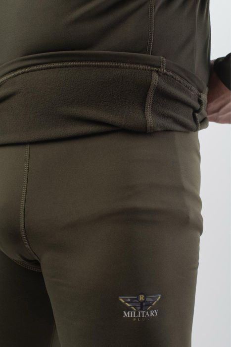 Тактична військова зимова Термобілизна на флісі Military Олива