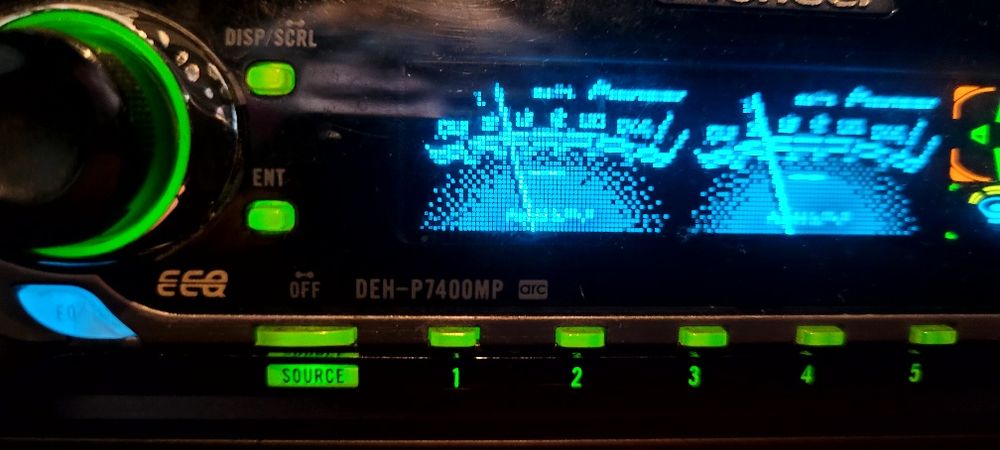 Radio Pioneer deh-p7400mp delfiny rarytas