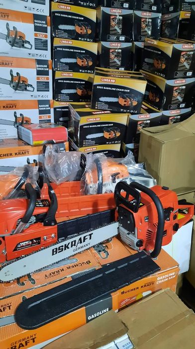 Motosserra a gasolina 52cc lamina de 50cm marca BSKRAFT