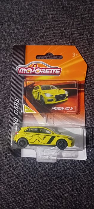 Majorette HYUNDAI i30N i30 N YELLOW Racing Cars nowy.