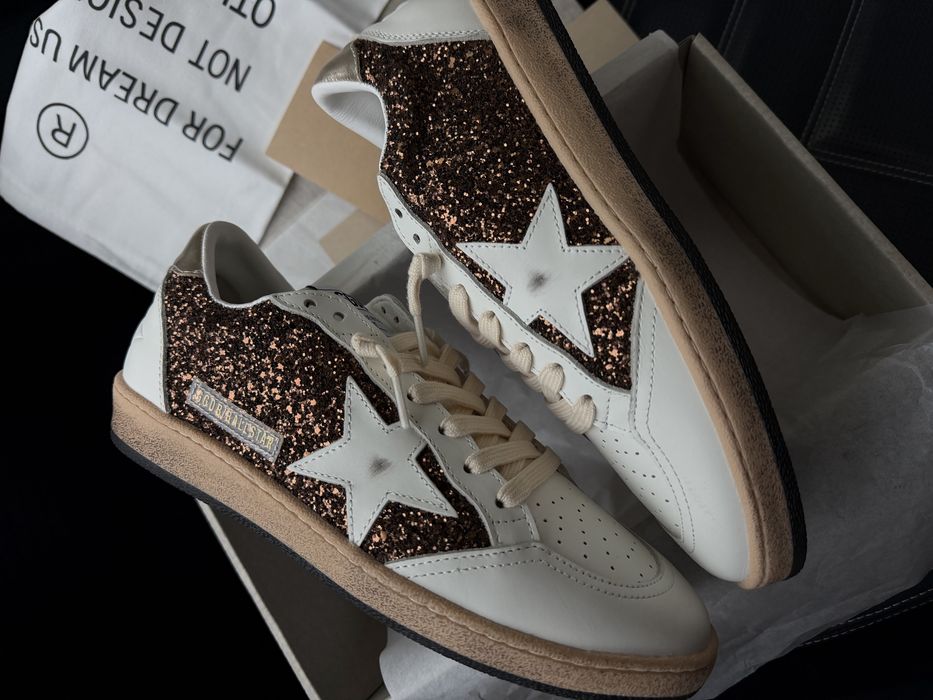 Кеди жіночі ggdb golden goose голден балстар ballstar