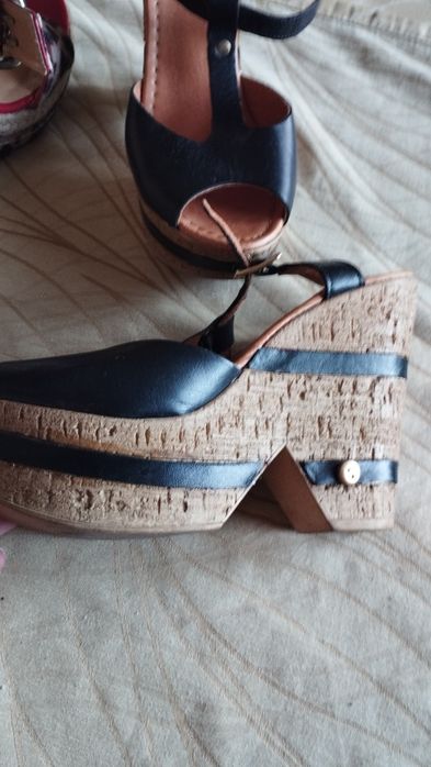 Sandálias pretas Seaside 37