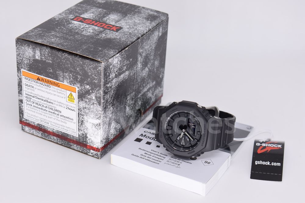 Casio G-Shock GA-2100-1A1 NEW ORIGINAL | Carbon-Core