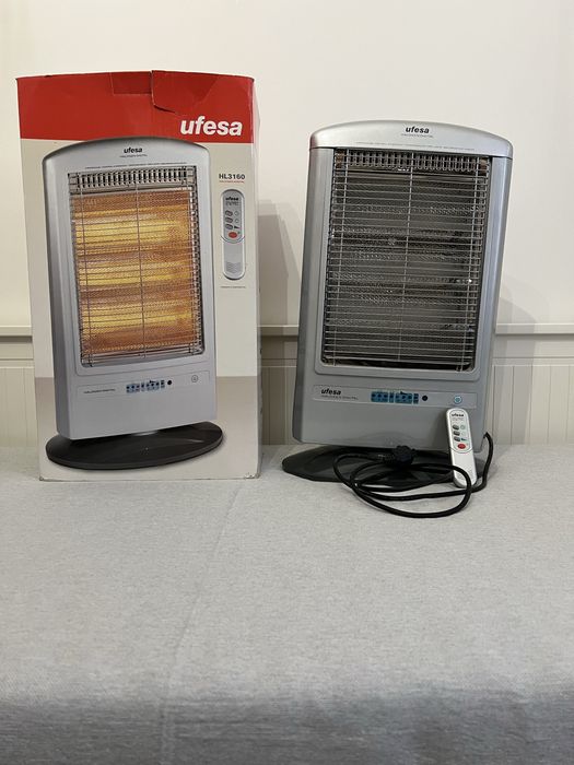 Aquecedor a halogénio de 1200 W