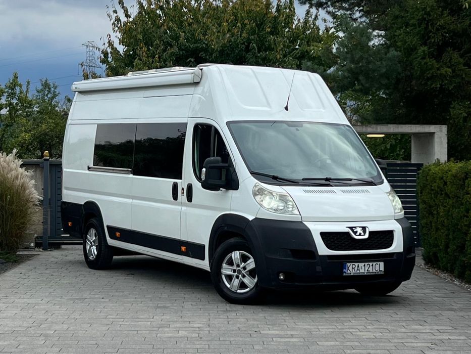Kampervan motocross Peugeot Boxer 3.0D 2012