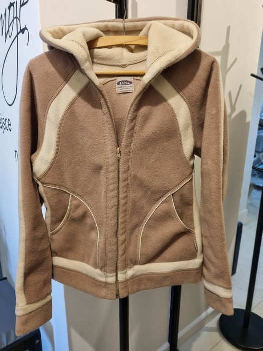 Bluza polarowa gruba z kapturem 38