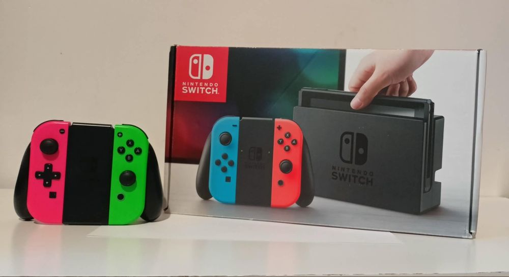 Konsola Nintendo Switch + gry