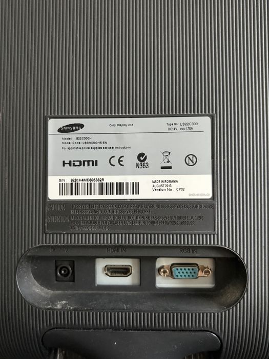 Monitor Samsung LED - 21.5" - FHD