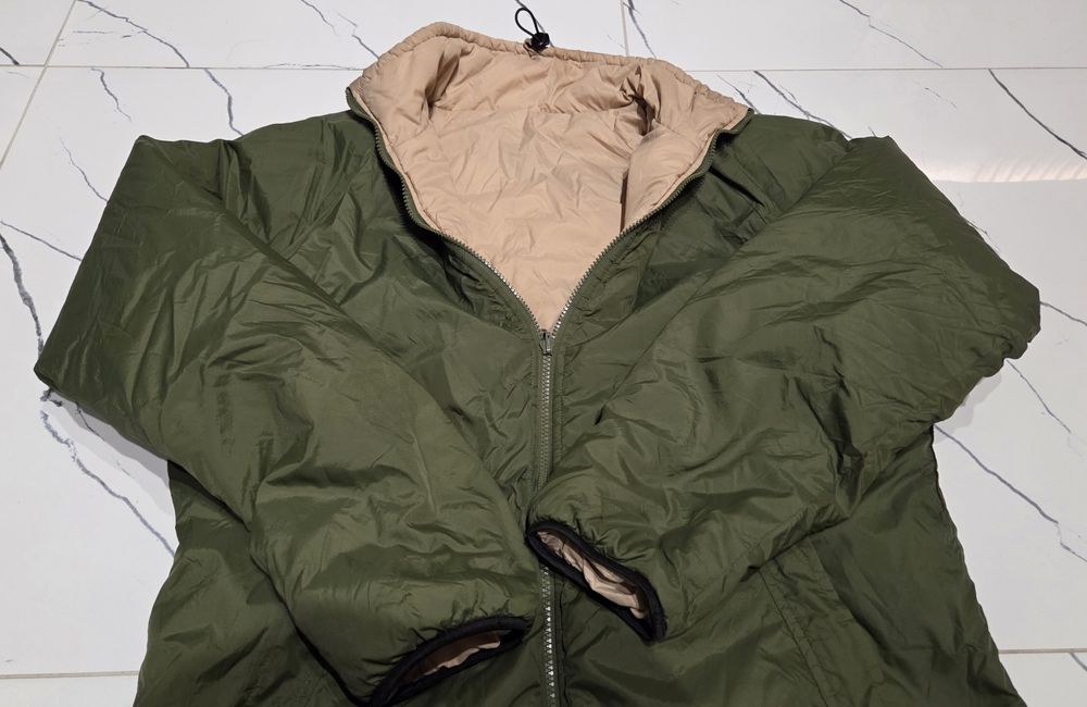 Brytyjska kurtka wojskowa Snugpak Softie Thermal Reversible Olive/Sand M