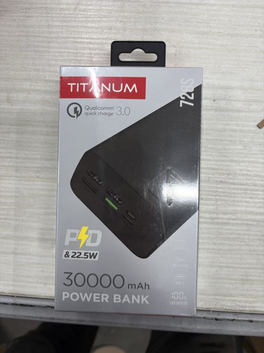 Продам павербанк на 60000mah 100w(для ноутбука) и на 30000mah 22.5w