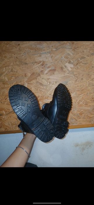 Timberland preta personalizada