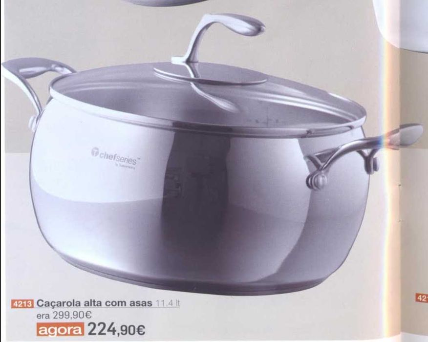 Caçarola Alta Com Asas 11.4L