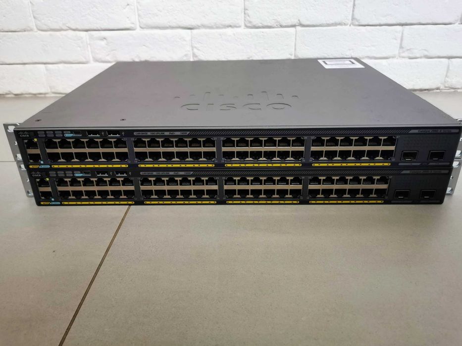 Switch Cisco WS-C2960X-48FPD-L z POE