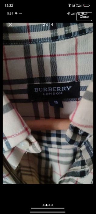 Camisa Burberry L
