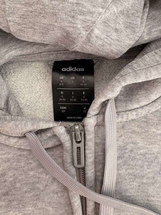 Кофта сіра Adidas