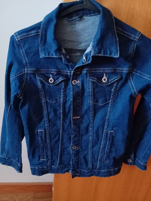 Casaco de ganga como novo