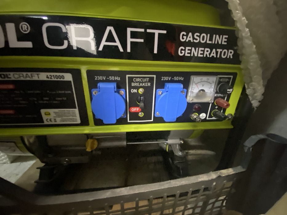 Генератор extol craft 421000