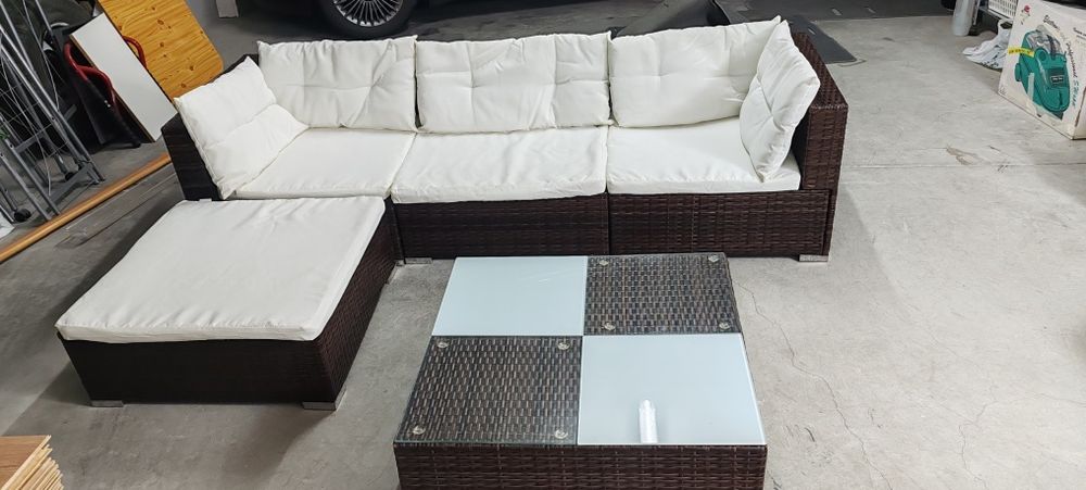 Conjunto sofá exterior