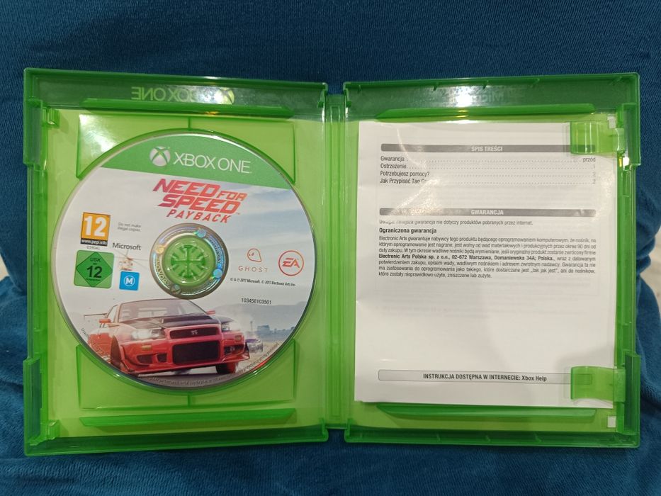 Xbox one GRA Need for Speed Payback pl