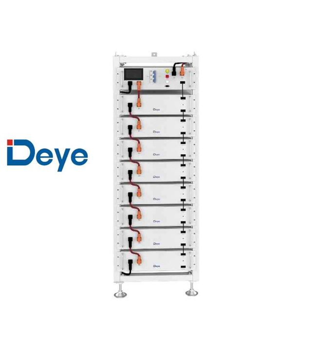 Szafa ramowa typu RACK stojąca do 9 modułów bateryjnych DEYE