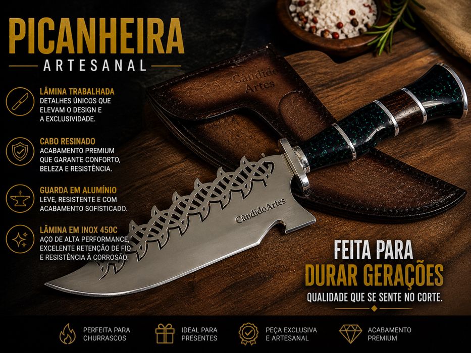 Facas Artesanais para Churrasco