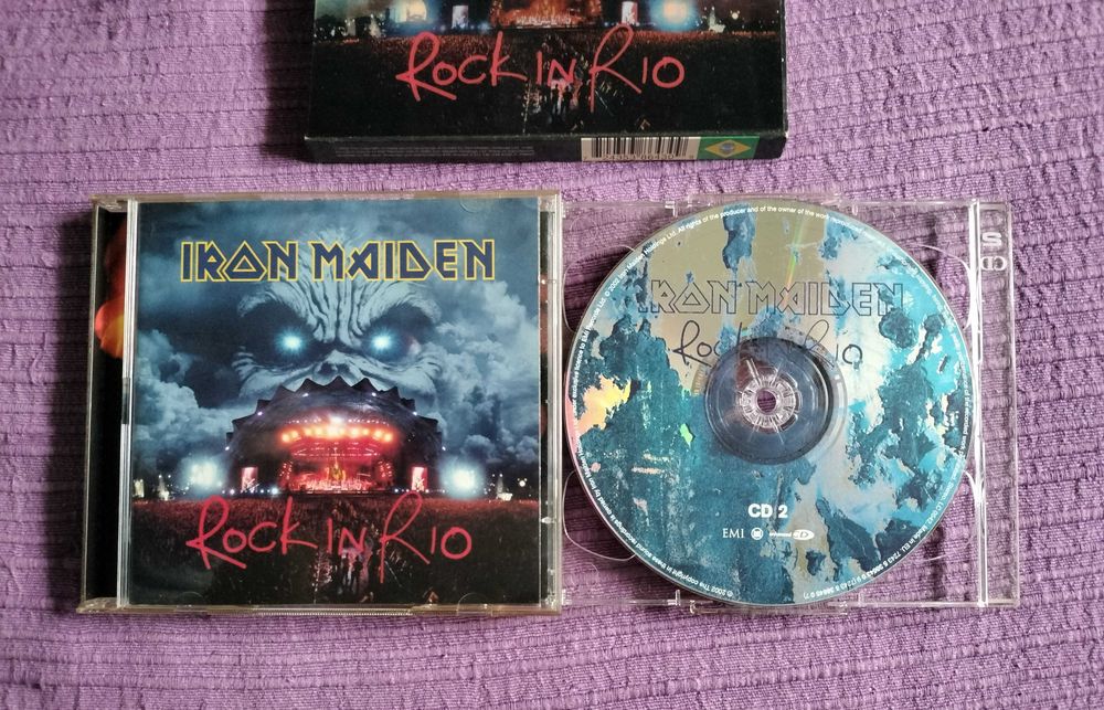 Iron Maiden - Rock In Rio CD Duplo