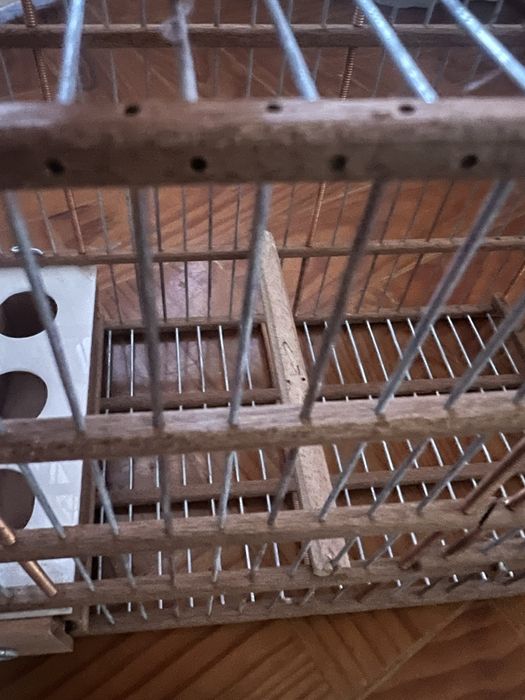 Gaiola feita à mão