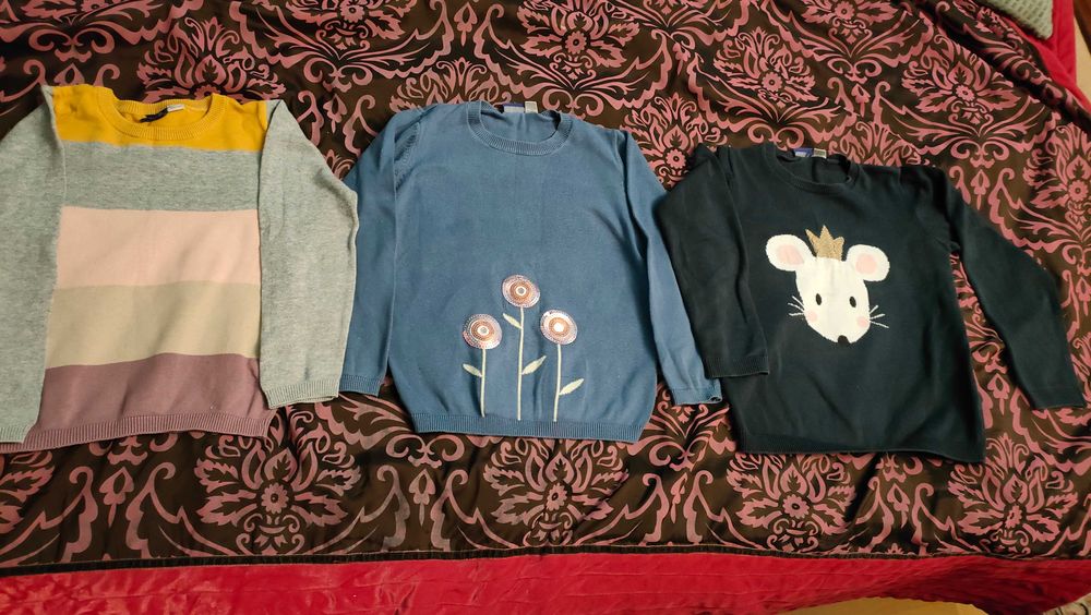 Sweter zestaw z myszką